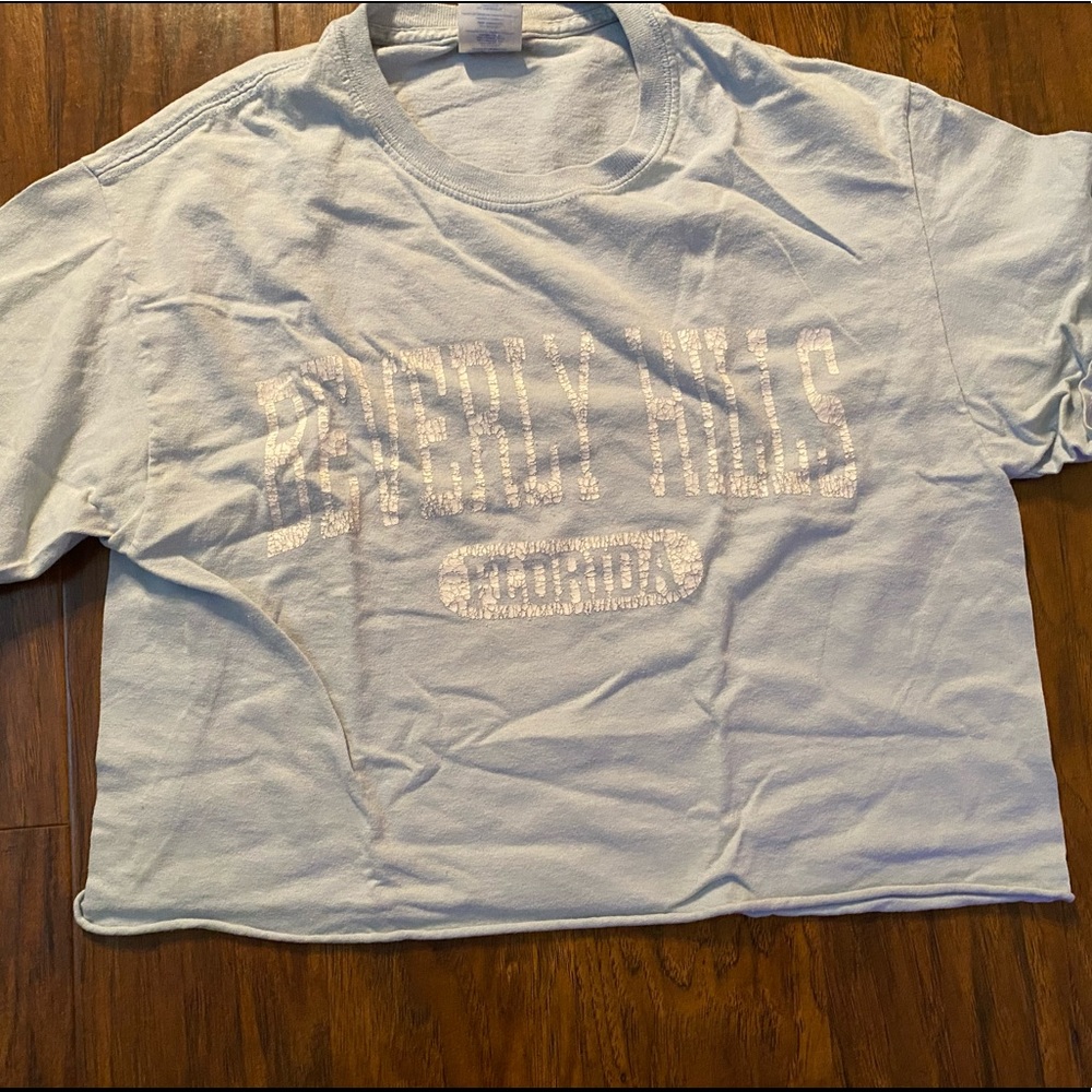 cropped tee